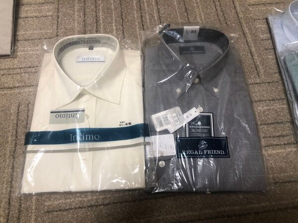 ⑤新品★ワイシャツ・長袖・半袖★サイズL