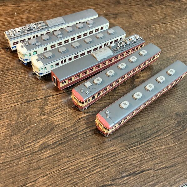 tomix457系(475系)A13編成(限定品)・マイクロエース413系クハ455-701