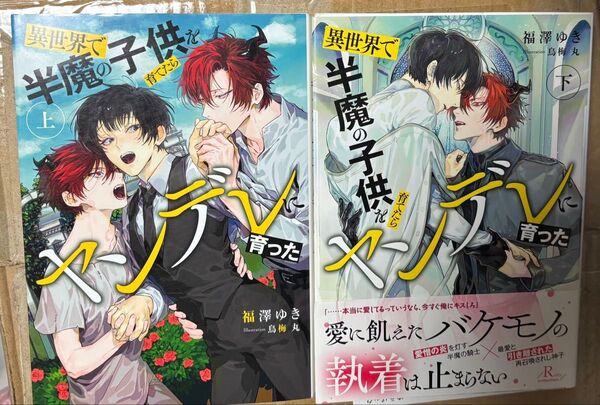 異世界で半魔の子供を育てたらヤンデレに育った 上下セット 全巻 BL 小説