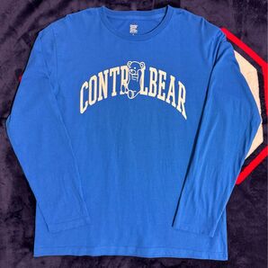 グラニフ アーチロゴ コントロールベア ロングTシャツ Lサイズ