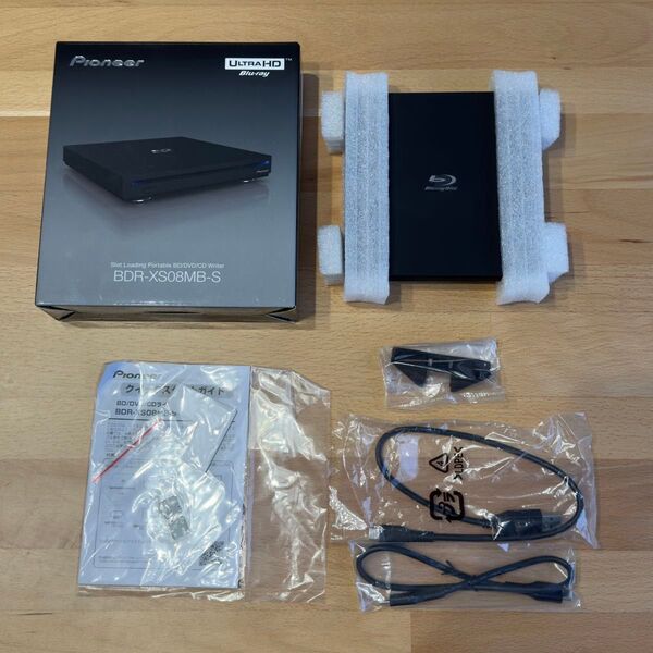Pioneer BDR-XS08MB-S 外付けブルーレイドライブ