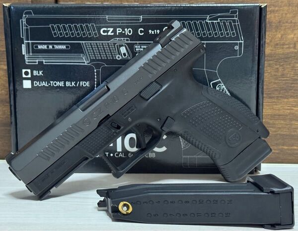 ASG CZ P-10 C co2ガスブローバック カスタム品 新品予備マグ付属