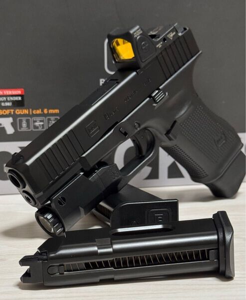 UMAREX/SRC glock g19 Gen.5 mos セラコート施工品カスタム 付属品多数 8gボンベ付属