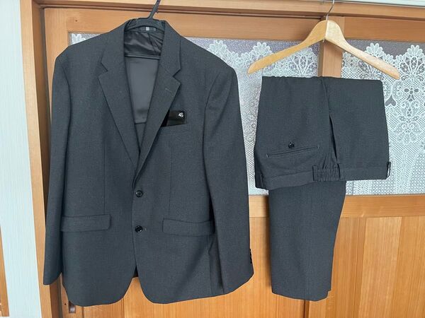 新品 SUIT SELECT スーツ BLKP2452 サイズBB5 ストレッチ シルバー グレー セットアップ