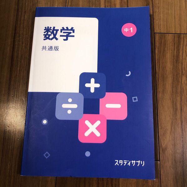 スタディサプリ スタサプ 数学 中学1年