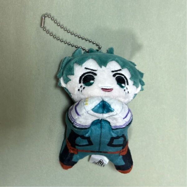 僕のヒーローアカデミア 緑谷出久 はぐキャラ ぬいぐるみ マスコット ボールチェーン