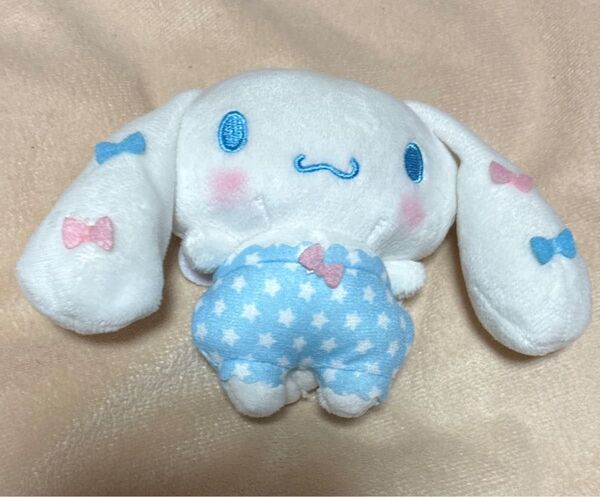 シナモン ぬいぐるみ マスコット サンリオ シナモロール パジャマ リボン エンジェル