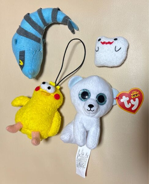 手乗りサイズ ちいさな ぬいぐるみ マスコット セット ポケモン docomo ドコモ ty ハッピーセット おばけ