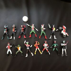 仮面ライダー 旧1号〜BLACK RX (スカイライダー スーパー1、BLACKなし) 食玩フィギュア まとめ売り 昭和ライダー