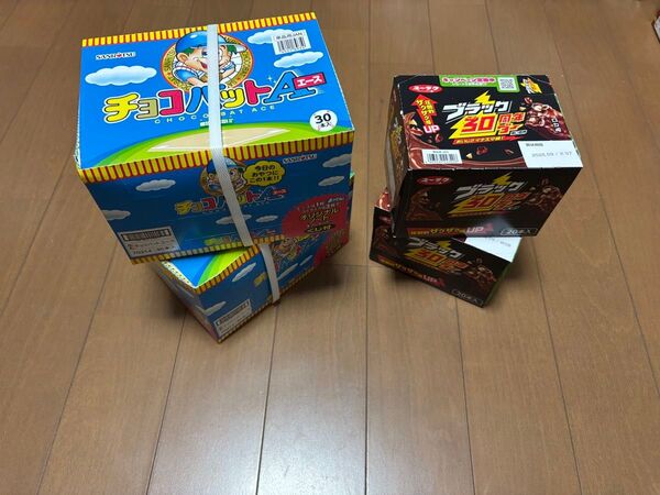 32.激安!!チョコバット30本2 ブラックサンダー20本2 セット 梱包の隙間におまけ付き