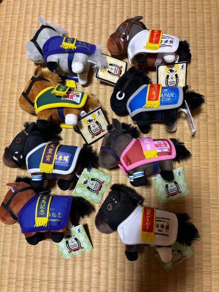 サラブレッドコレクション 馬服マスコットボールチェーン1&2 ダブルセット