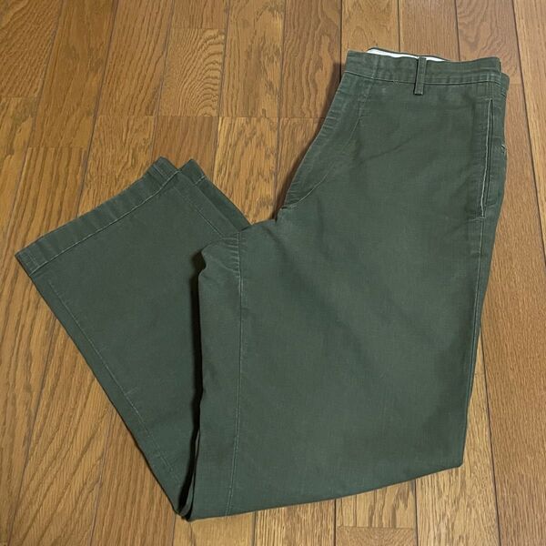 サンリミット sanslimite パンツ スラックス カーキ M リップストップ sans limite チノパン スラックス