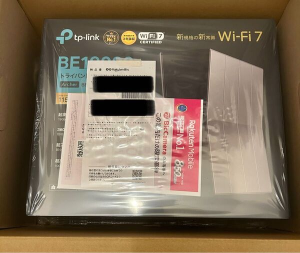 tp-link トライバンドWi-Fi 7ルーター Archer BE805 BE19000