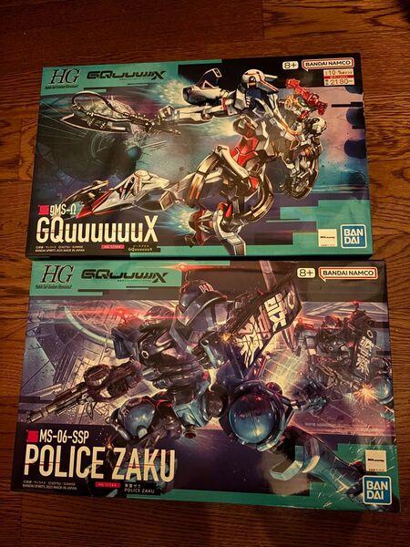 新品 HG 1/144 g-MSΩ GQuuuuuuX ジークアクス MS-06-SSP 軍警ザク POLICE ZAKU