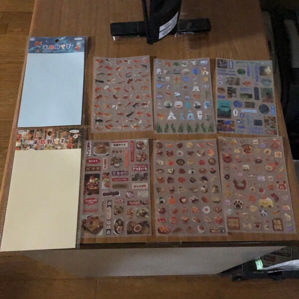 スイーツ お菓子 シール 金魚 平成 レトロ ステッカー 昭和 海外 韓国 y2k 食べ物 おにぎり