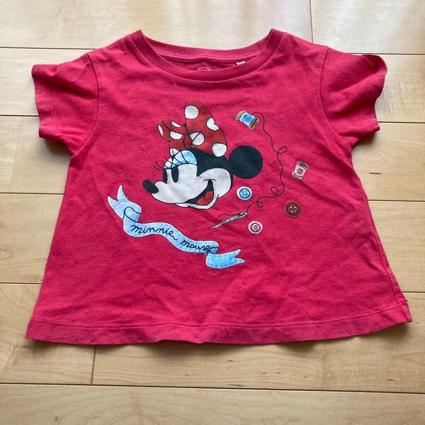 UNIQLO ミニーマウス Tシャツ ディズニー 半袖 100㎝ 半袖Tシャツ