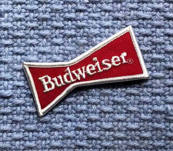 Budweiser BEER U.S.ビンテージ刺繍ワッペン