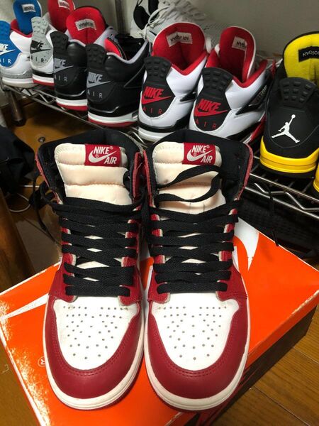 AJ1 High OG "Lost & Found" シカゴ 26.0
