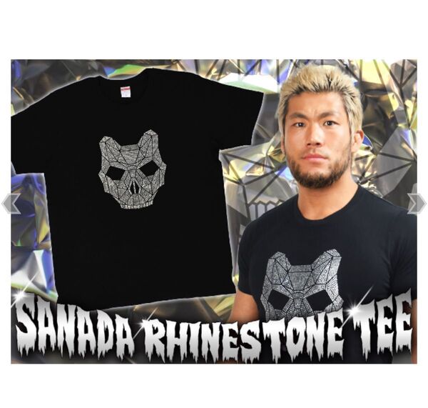 【新品未使用】新日本プロレス SANADA Tシャツ L