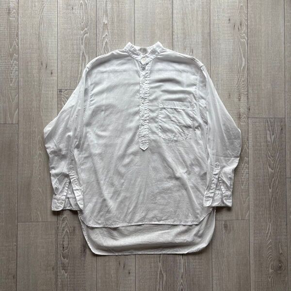 COMOLI -Pullover Shirt-ベタシャンプルオーバーシャツ