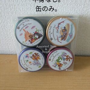 Disney ディズニー くまのプーさん 空き缶 中身なしマルチカラー
