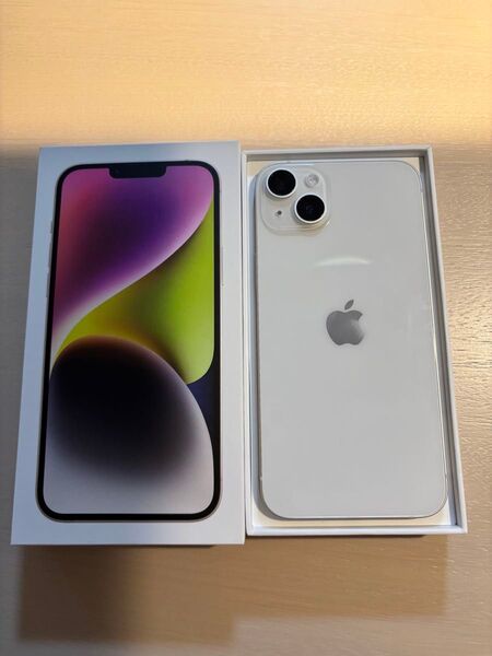 iPhone14 plus SIMフリー ホワイト