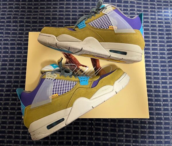 Union × Nike Air Jordan 4 Desert Moss ナイキ ユニオン