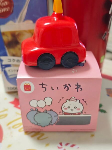 ちいかわ ラッコのドライブころころメジャー おもちゃ マクドナルド ハッピーセット