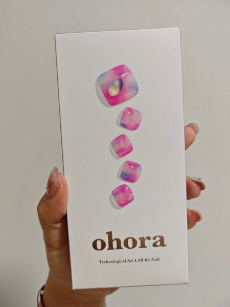 定価1800円 新品未開封 ohora セミキュアジェルネイルシート 足 夏