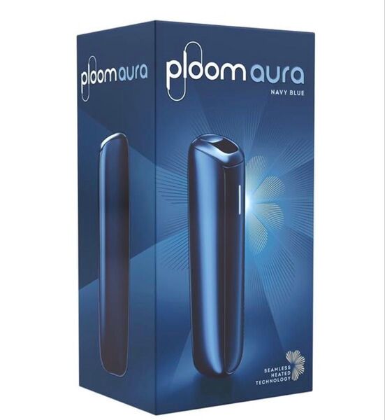 プルーム オーラ スターターキット ネイビーブルー 新品 未使用品 未開封品 送料無料 匿名発送 Ploom AURA