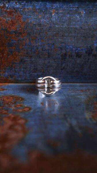 【1995】TIFFANY&Co. ティファニー アトラス グルーヴ リング 《シルバー925 指輪 ヴィンテージ》