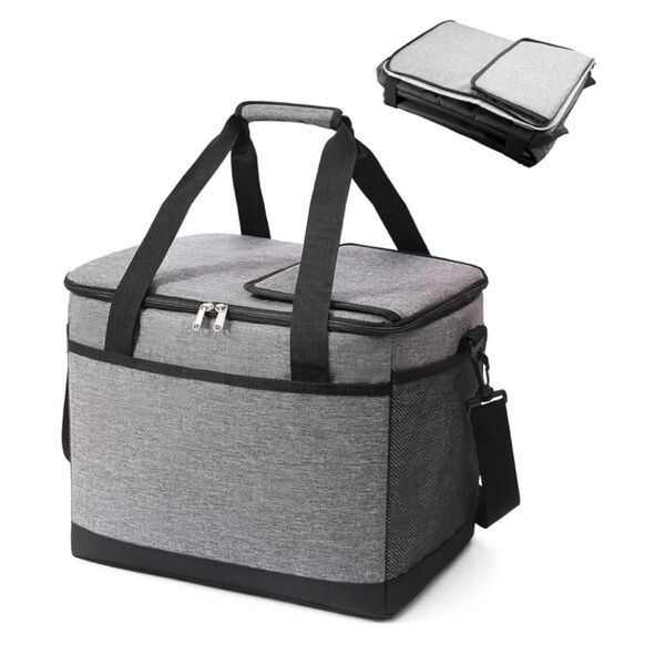 クーラーバッグ 33L 折りたたみ式 即購入OK おまとめ買い大歓迎 保冷バッグ 保温バッグ グレー