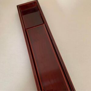 春慶塗り 漆器 箸箱 箸入れ 物入れ スライド式
