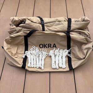 DOD オクラタープ タン タープ キャンプ ポリコットン
