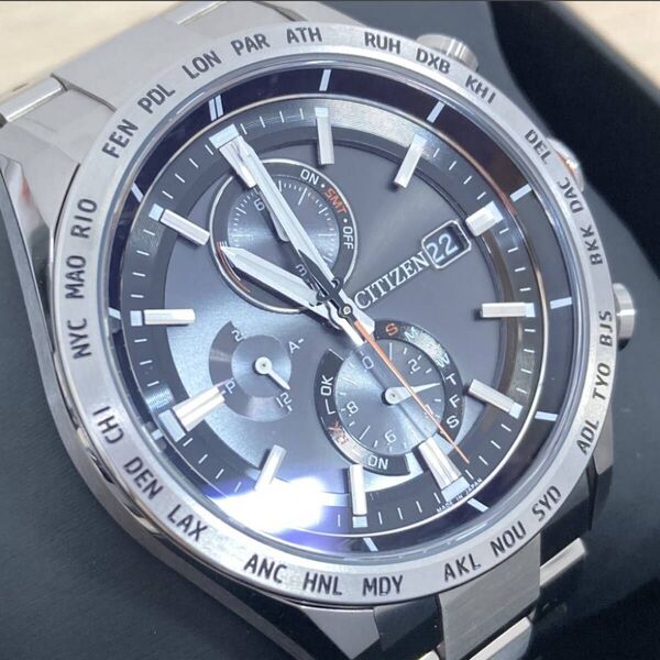 CITIZEN シチズン ATTESA アテッサ エコドライブ H800-T025862 AT8181-63E 電波ソーラー腕時計