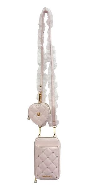 Ros Muse organ frill mini shoulder ピンク