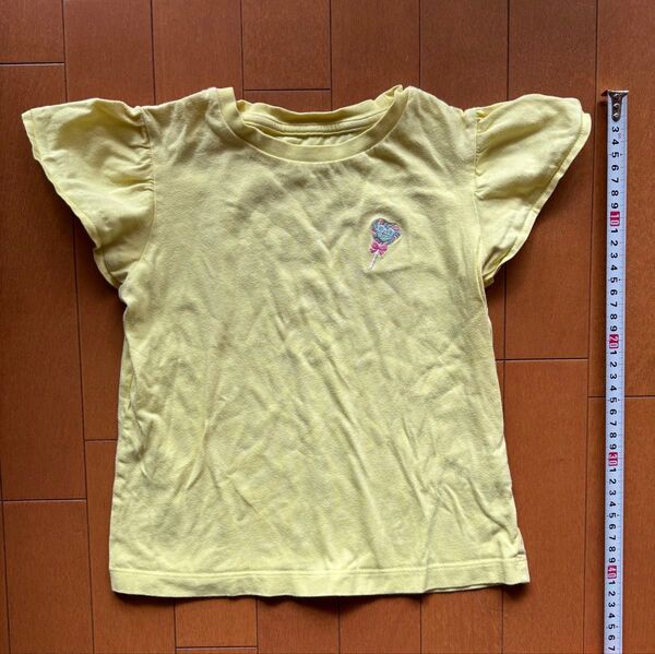 子供服 黄色 Tシャツ 半袖 140cm イエロー