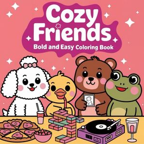 Cozy Friends 塗り絵本