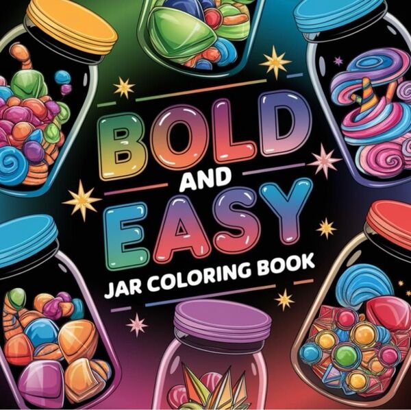 大人の塗り絵Jar Coloring Book
