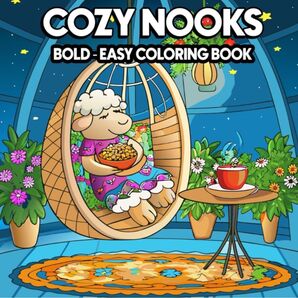 大人の塗り絵COZY NOOKS COLORING BOOK