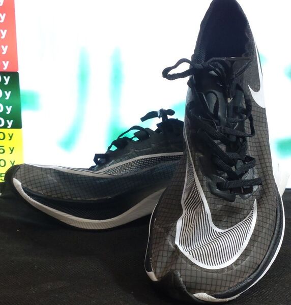 【最終価格】27cmヴェイパーフライ ネクスト% NIKE ZOOMX VAPORFLY NEXT% ブラック/ボルト/ホワイト