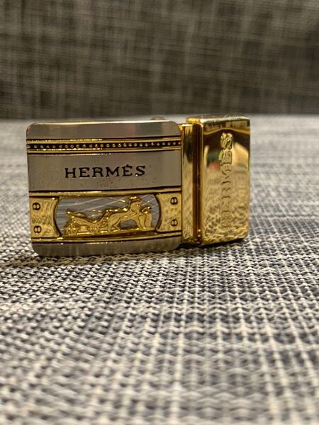 HERMES エルメス ベルト バックル ヴィンテージ ゴールド