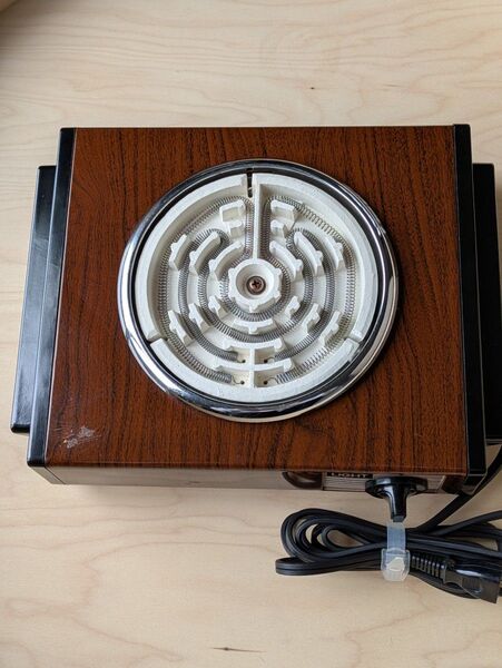 レトロ 電気コンロ オシャレ