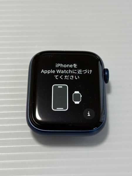 アップルウォッチ series6 GPSモデル 44mm ブルー アルミニウムケース Apple Watch