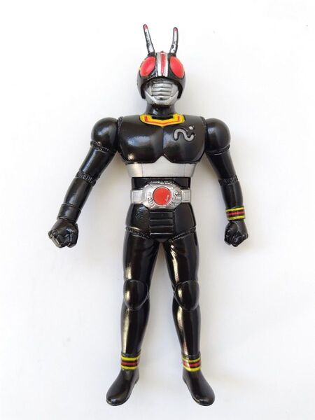 当時物 仮面ライダー BLACK ソフビ フィギュア