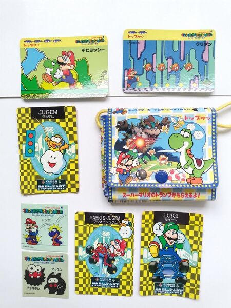 当時物 トップサン マリオ ステッカー カード 平成 レトロ