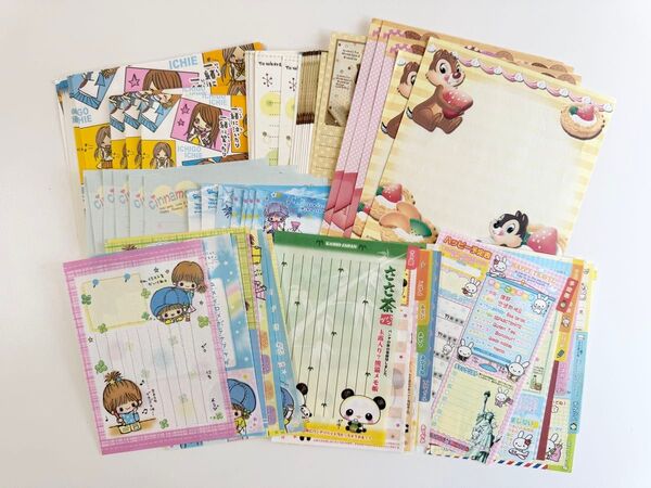 レターセット 平成 レトロ 封筒 便箋 まとめ売り 一期一会