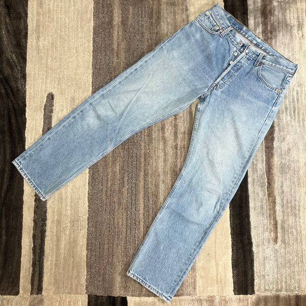 Levi’s501 リーバイス501 デニム ジーンズ W30L28 伸縮性なし
