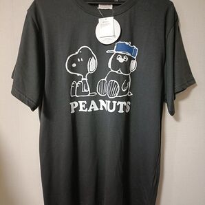 タグ付き未使用品 SNOOPY スヌーピー tシャツカットソーチュニック PEANUTS