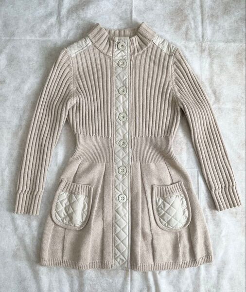 ニットワンピースorカーディガン とても可愛いデザインです♪ Mサイズ ニット 美品!